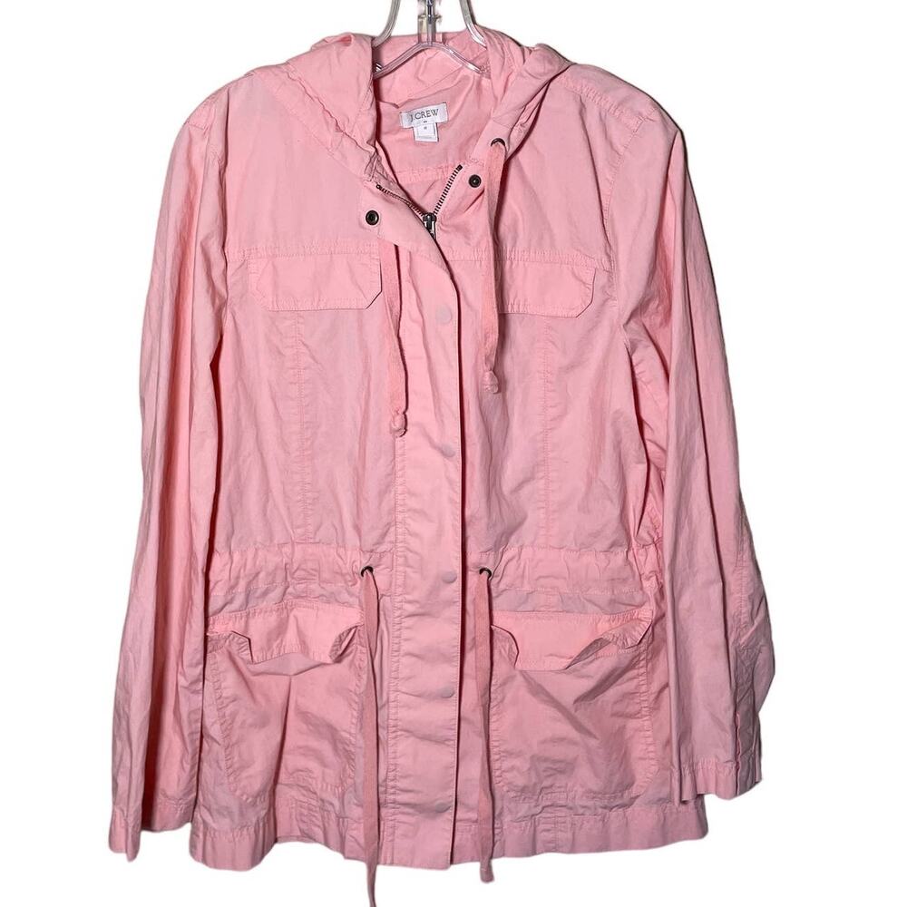 J. Crew Lightweight Pink Jacket Size Medium
